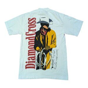 Diamond Cross Ranch Marlboro Man T Shirt Small Tobacco Cigarette Tee